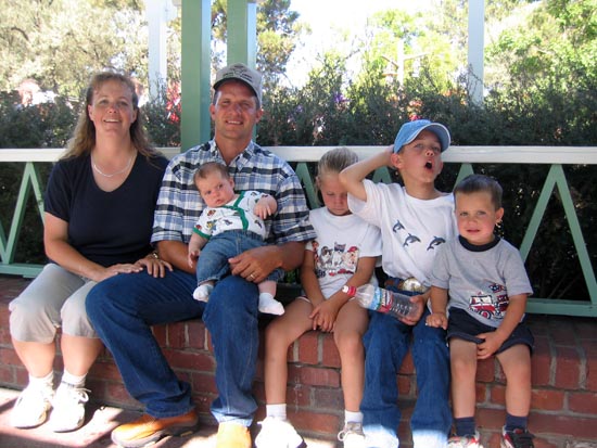burnett family reunion in San Diego, CA